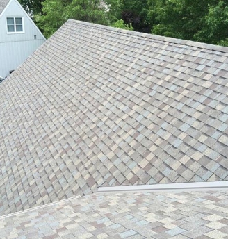 Completed Roof Shingles Maintenance