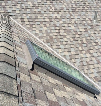 Grey Asphalt Shingles Installation